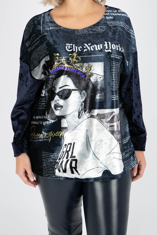 Джемпер М5-4653/1 - Wisell фото 10