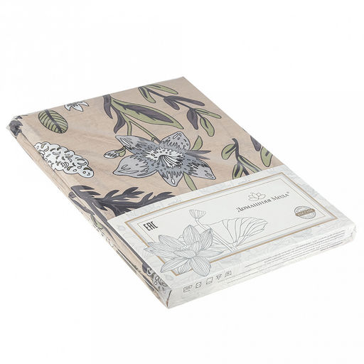 Пододеяльник на пуговицах 1,5 спальный Сон-трава 145х215см, поплин 115г/м2, хлопок 100%, упаковка классическая ПВХ 28х41см, Домашняя мода (Россия) фото 2