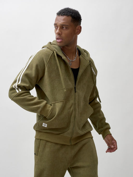 ФЛИС с НАЧЕСОМ, Спортивный костюм мужской демисезонный