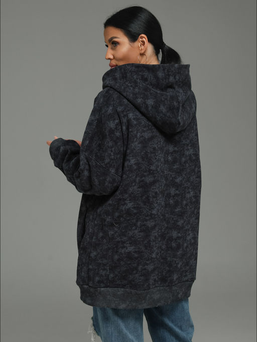 Яхонт худи женское (серый варенка) - Lovetex фото 6