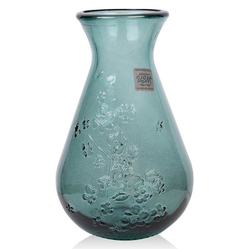 Ваза Citron Breeze, синяя, 20 см - San miguel фото 4