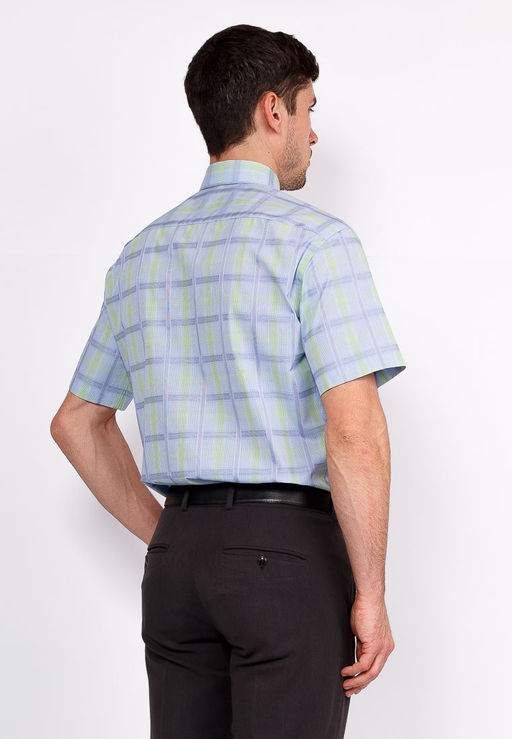 Сорочка мужская короткий рукав GREG 245/301/53/Z/1  фото 10