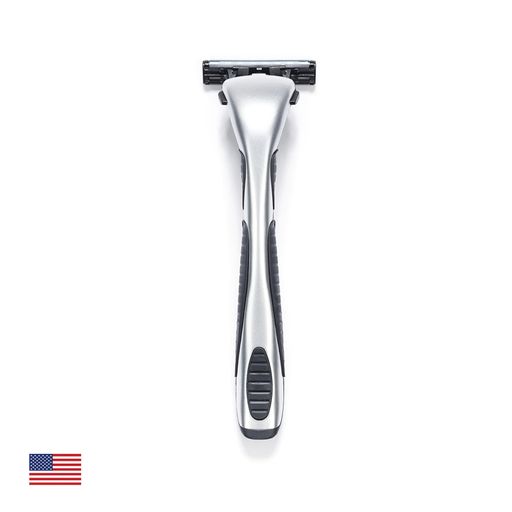 Бритва "Настоящий мужчина 3 Schick Professional", 3 лезвия США, станок + 2 сменных кассеты