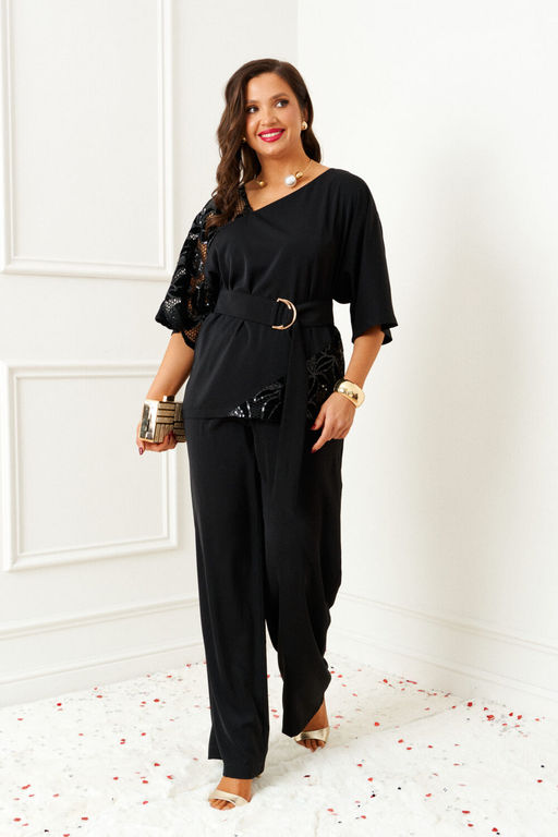 Костюм Beautiful Free 6402 черный - Beautiful&free фото 2