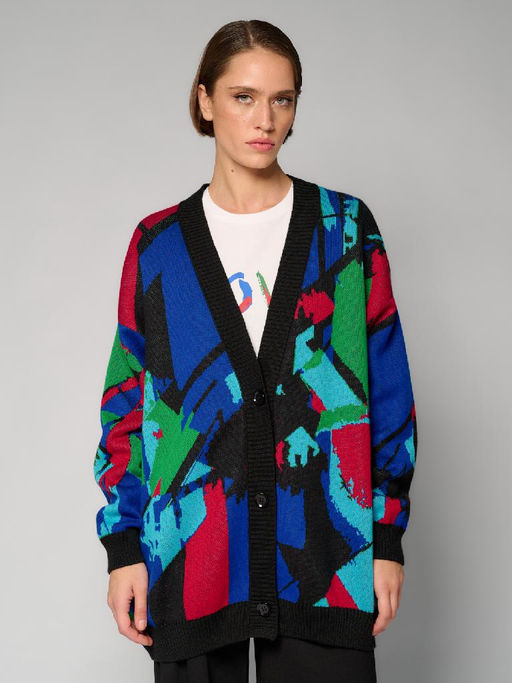 Кардиган женский 12411-54005 multicolor - Eleganzza фото 3