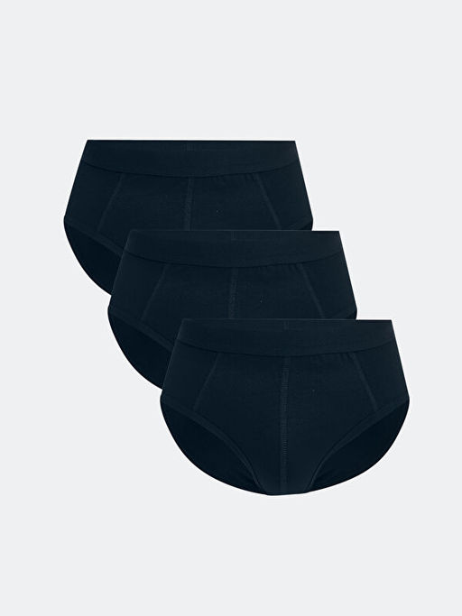 Standart Kal?p Pamuklu Esnek Erkek Slip Boxer 3l? - Waikiki фото 4