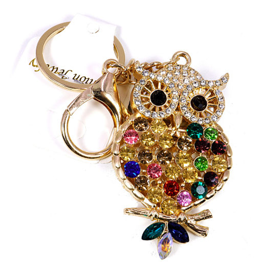 Оберег брелок Сова МИКС символ процветания через мурость 13см - Сандаловый дом фото 3