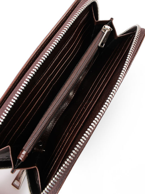 LACCOMA клатч 199-211-коричневый натуральная кожа