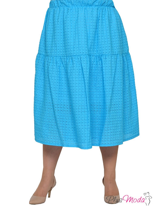 Юбка Модель №1639 размеры 44-84 - Plusmoda фото 3