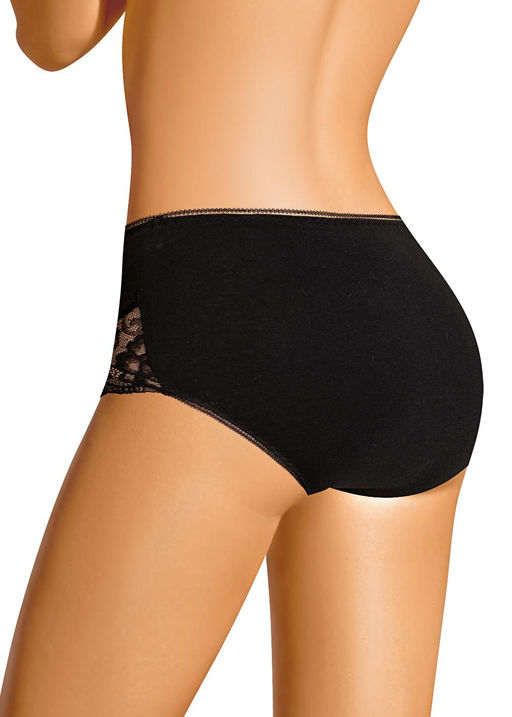 M1188 Трусы жен. Кружево хлопок (ЧЗ) - Clever wear фото 2