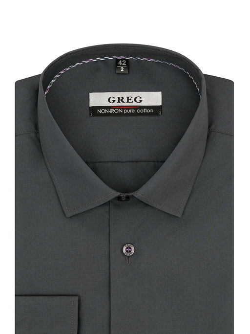 Сорочка мужская длинный рукав GREG 330/231/7247/Z/1p фото 3