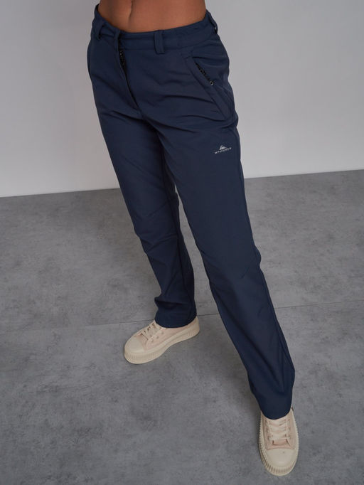 Брюки спортивные софтшелл MTFORCE женские синего цвета 2410S  фото 16