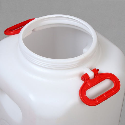 Фляга - бочка пищевая, 50 л, горловина 19.5 см, пластиковая, белая - Simaland фото 4