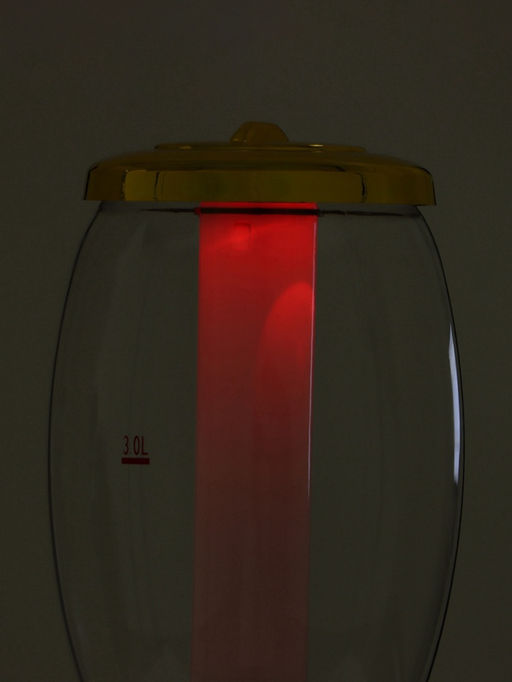 Башня пивная MonlinGold, колба 3 л, ёмкость для льда, подсветка, пластик, золотистый - Simaland фото 10