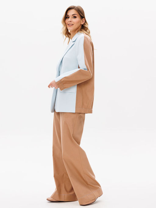 Костюм Gizart 5368 голубой+ мокко мусс  фото 7