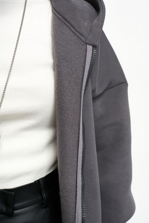 Худи ZIP Графит - Erist store фото 6