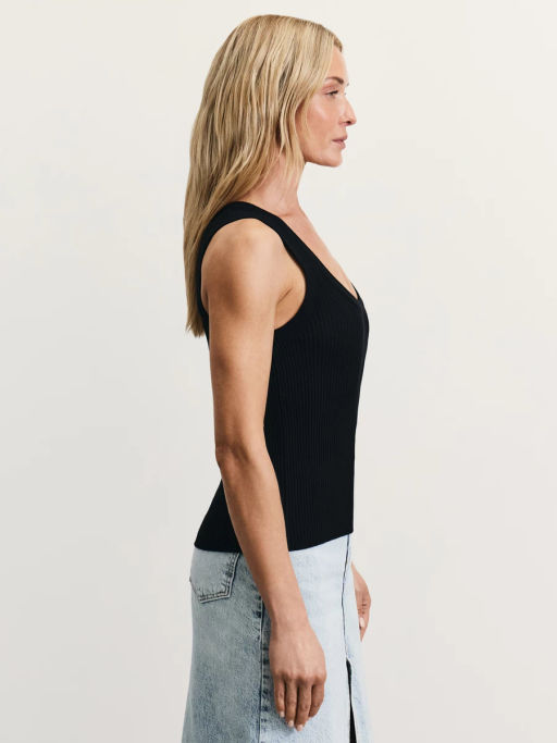 Топ в риб с содержанием вискозы / Zarina фото 4