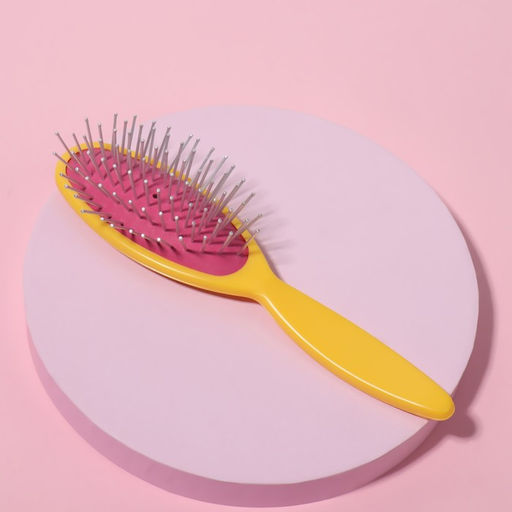 Расчёска массажная, 4 17 см, цвет МИКС