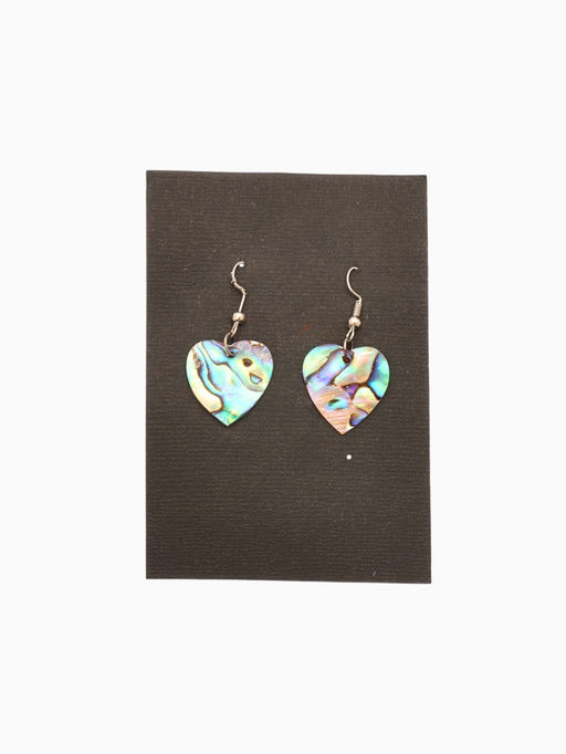 Серьги «Сердце моря», 5.5×2 см, ракушка