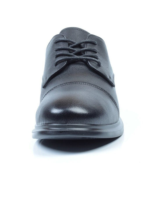 03-DCO51-1 BLACK Полуботинки женские (натуральная кожа)