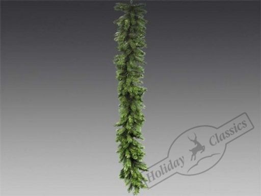 Гирлянда еловая "Сибирская" зеленая c литой силиконовой хвоей 1,80 м