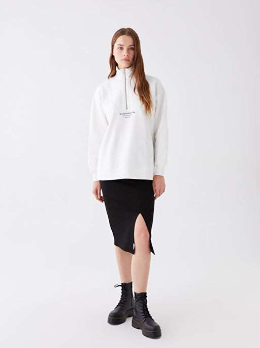 Kad?n Dar Fit D?z Kalem Etek