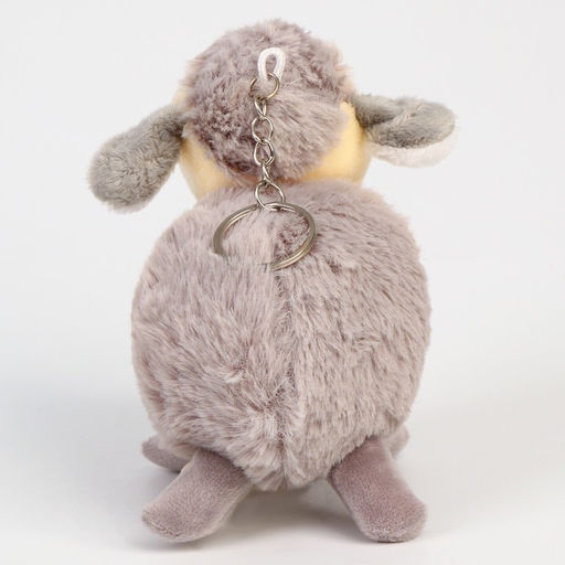 Мягкая игрушка Овечка на брелоке, 12 см, цвет МИКС - Simaland фото 5