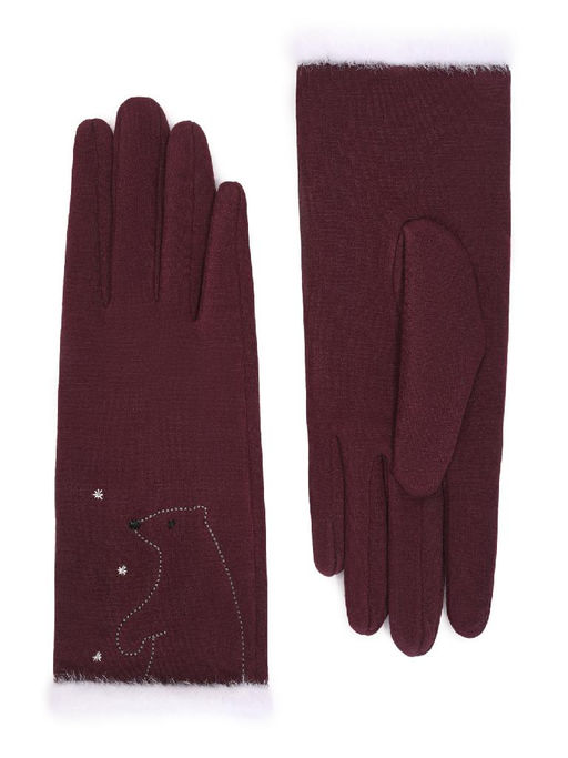 Перчатки жен Labbra LB-PH-89 plum  фото 7