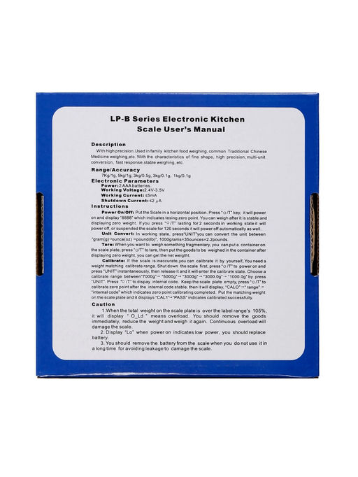 Весы кухонные LVK-706, электронные, с чашей, до 5 кг, белые