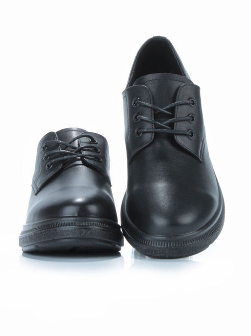 03-5312 BLACK Полуботинки женские (натуральная кожа) - No name фото 13