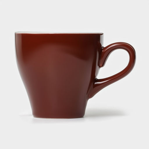 Кофейная пара фарфоровая Magistro Coffee time, 2 предмета: чашка 280 мл, блюдце d=15,5 см, цвет коричневый  фото 5