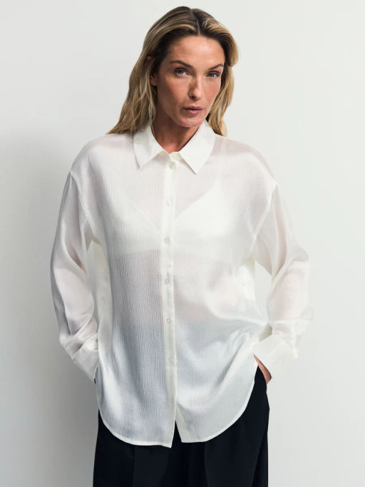 Базовая атласная блузка / Zarina