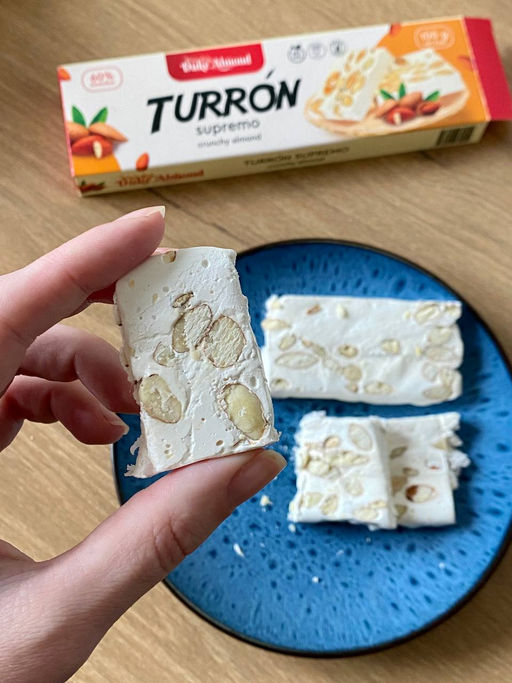 Туррон с миндалем и фундуком (Нуга с орехами), 100г - Almendro фото 4
