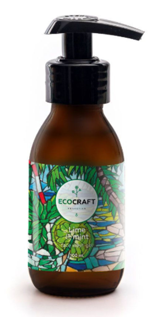 Гель для умывания для жирной и проблемной кожи "Lime and mint" Лайм и мята