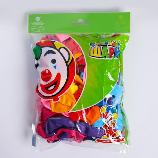 Шар латексный 10", пастель и декоратор, набор 100 шт., цвета МИКС