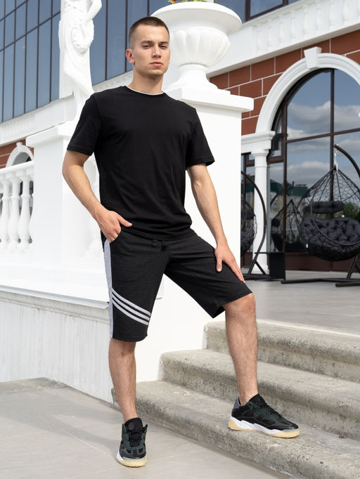 Шорты муж.арт.831-9,графитовый серый - Binita фото 3