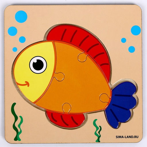 Пазл Рыбка - Лесная мастерская фото 2