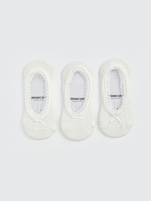 Fiyonk Detayl? Kad?n Babet ?orap 3l? Paket - Waikiki фото 4