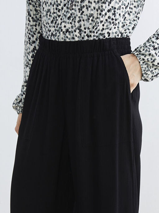 Beli Lastikli Geni? Pa?a Kad?n Pantolon