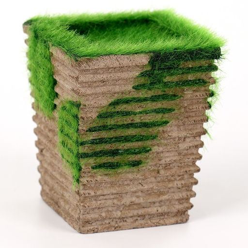 Основа для декора «Горшок для цветов», 8×6.5×6.5 см