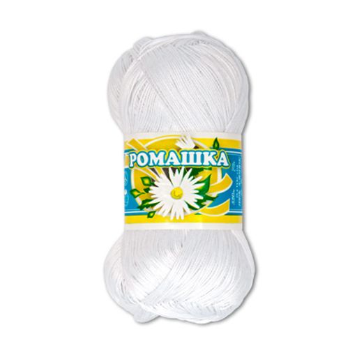 Пряжа СПБ Ромашка 100% мерсеризованный хлопок 4 шт. х 75 г 320 м