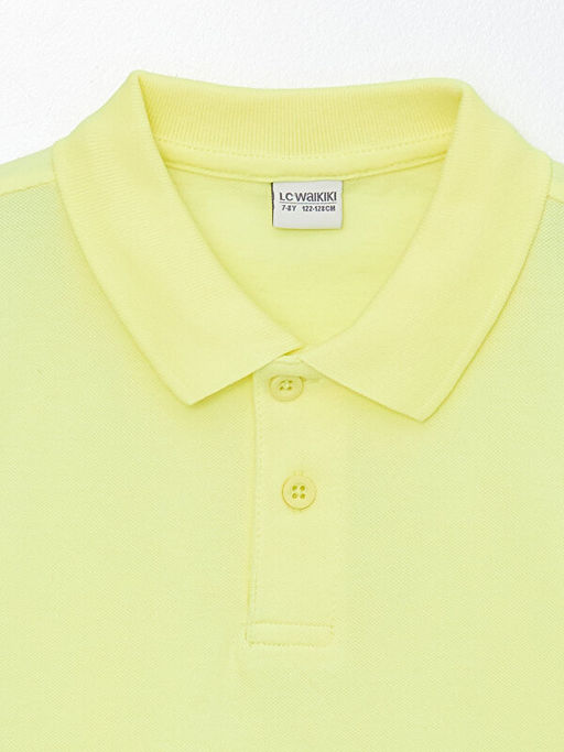Polo Yaka Basic K?sa Kollu Erkek ?ocuk Ti??rt