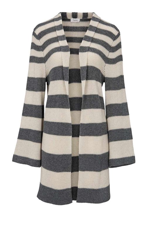 Кардиган, серо-белый - Heine фото 2