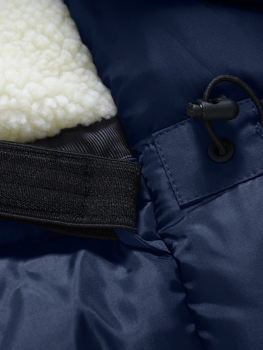 Парка зимняя мужская с капюшоном темно-синего цвета 9533-1TS - Valianly фото 14