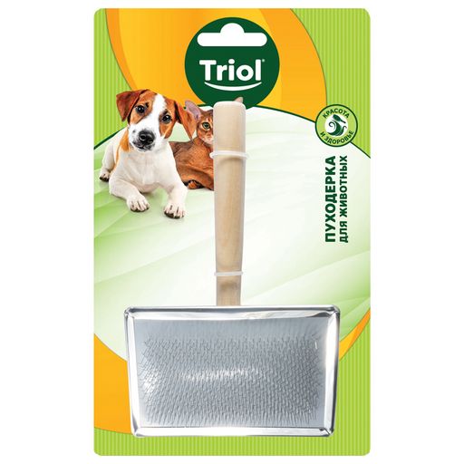 Пуходерка Классика M, 120*90мм (подложка) - Triol фото 2