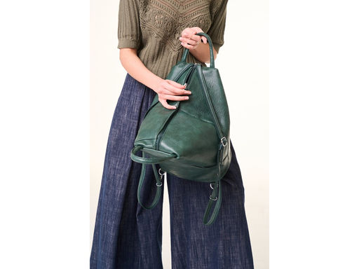 Рюкзак женский Lanotti 8052/зеленый