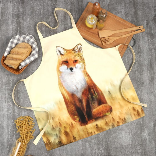 Фартук Этель «Лес», 65×60 см, хлопок 100 %, саржа, 190 г/м²