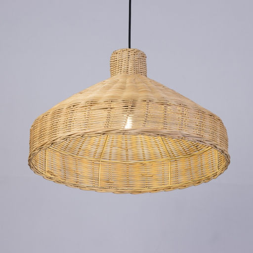 Светильник потолочный из ротанга «Бамбанг», 1×120 Вт, Е27, 50×50×30 см