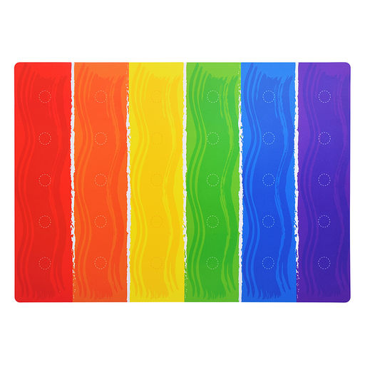 Пластик на липучках "Цвета" в конверте А4