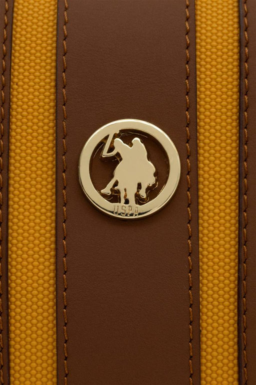 Женская шафрановая сумка через плечо - U.s. polo assn фото 6